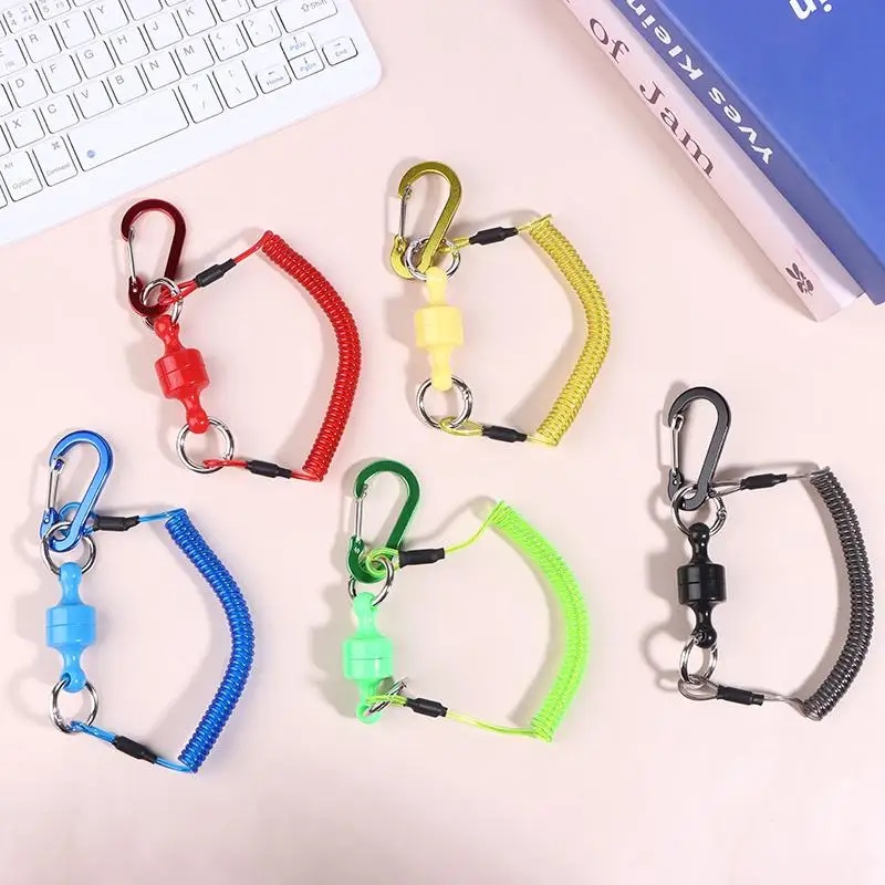 Fishing Equipment Net - Magnetic Net Release Holder With Coiled
