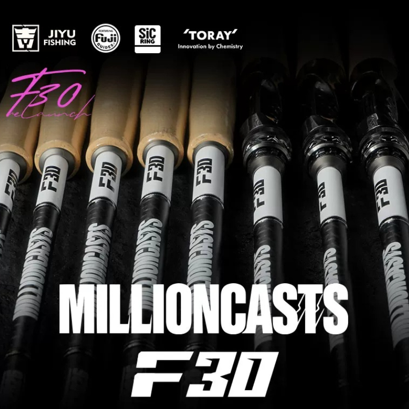 Fishing Equipment Guide - Jiyu F30 Fishing Rod, T1100+M40+M46 Carbon,