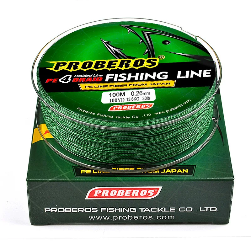 Fishing Equipment Bundle - Carp Fishing Line 100M 4 Strands