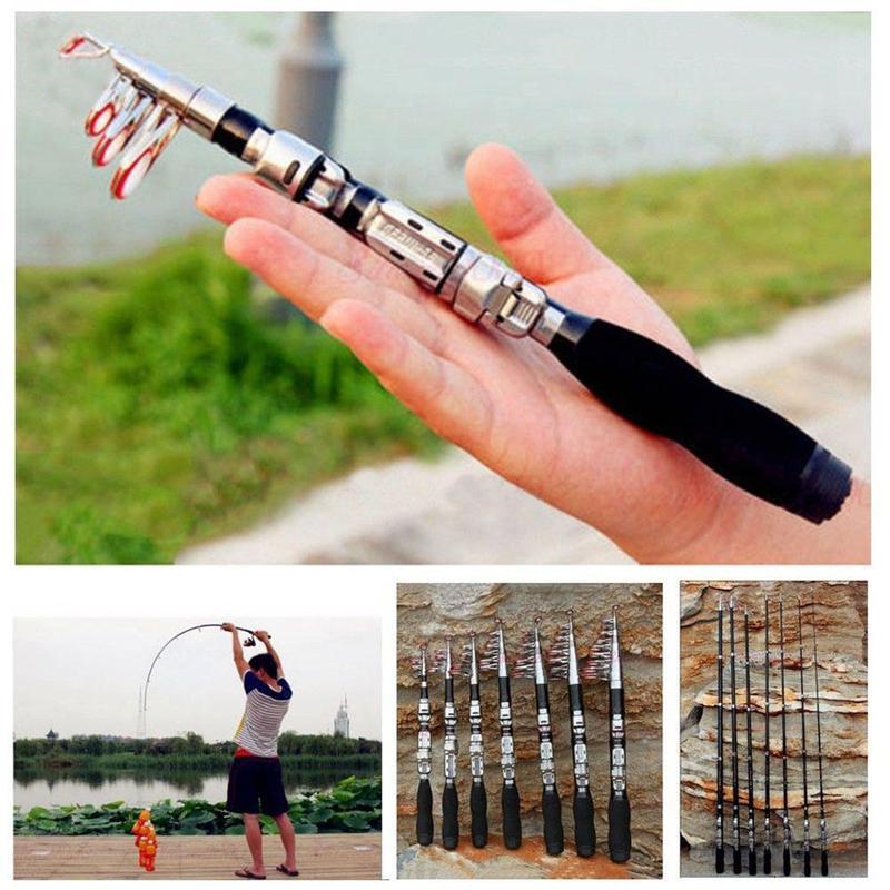 Fishing Equipment Holder - 1.0m Super Hard Mini Telescopic Fishing