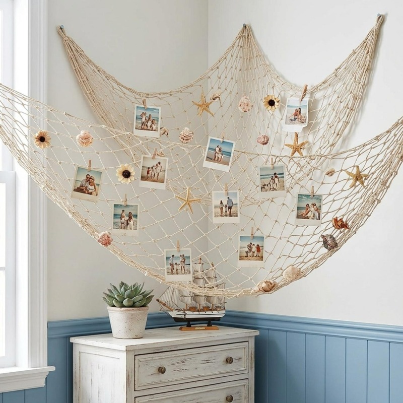 5/1x Decorative Fishing Net Bi - огляд і ціна Fishing Equipment Net