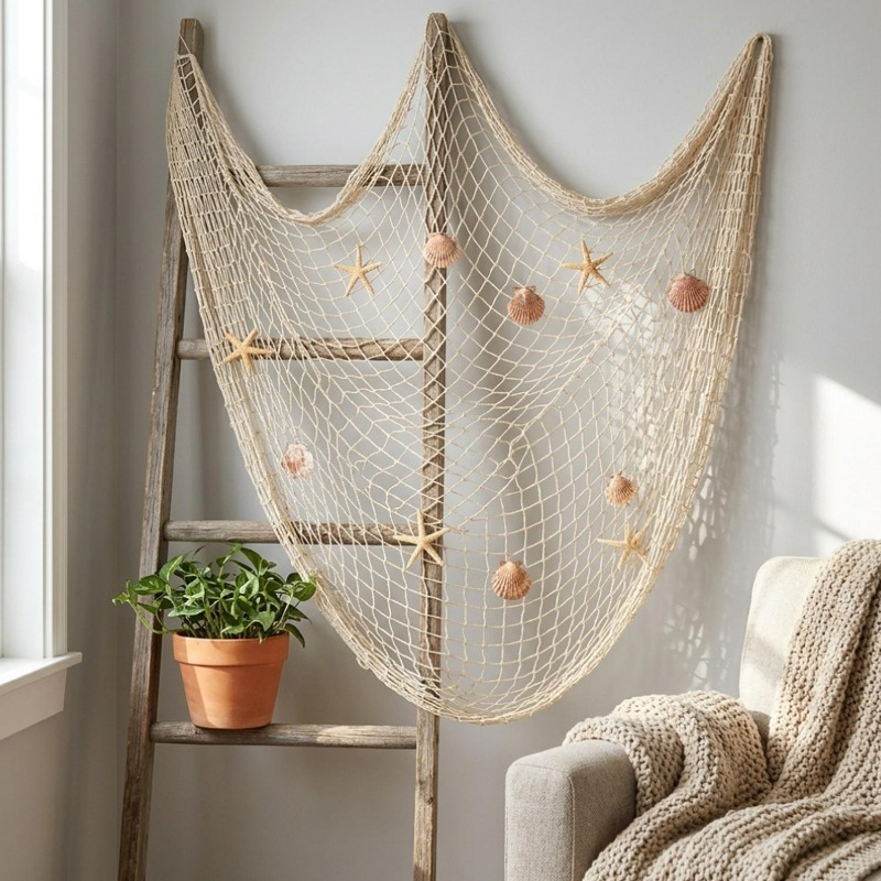 5/1x Decorative Fishing Net Bi - огляд і ціна Fishing Equipment Net