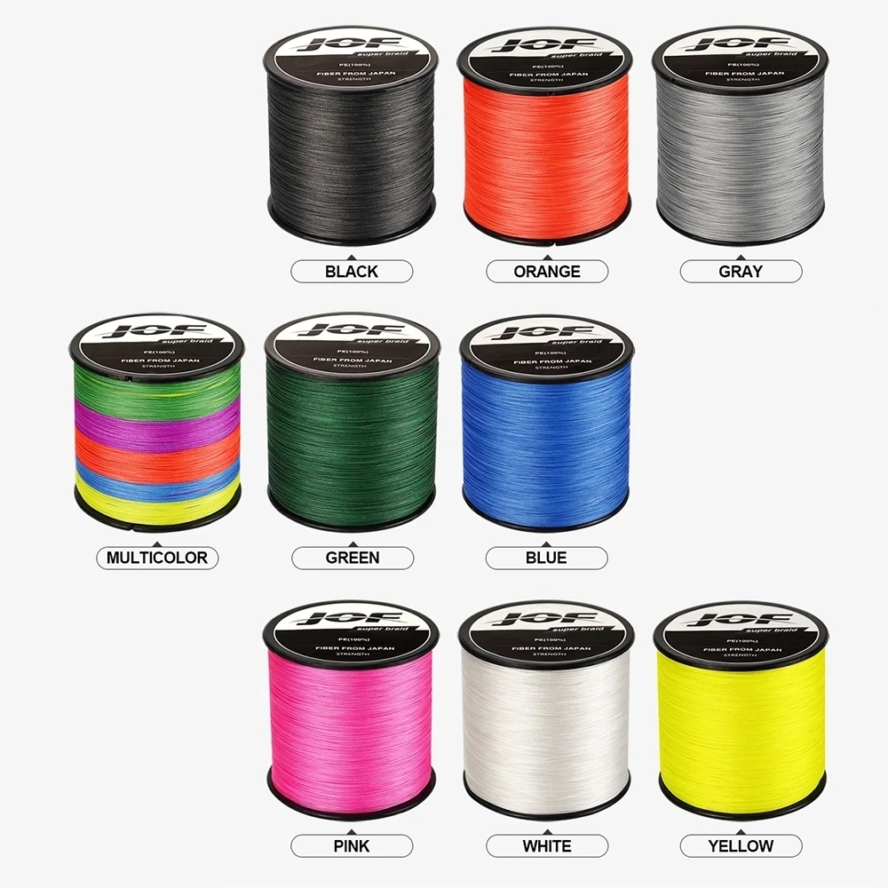 JOF Braided Fishing Line 4 Str - огляд і ціна Fishing Equipment Bundle