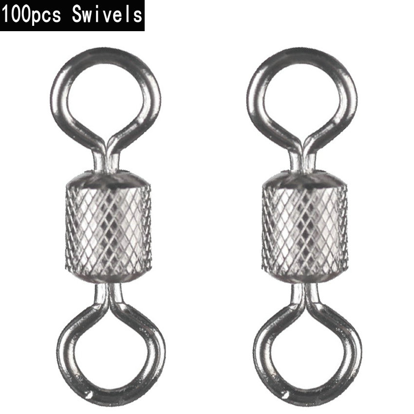 100PCS Fishing Swivels Ball Be - огляд і ціна Fishing Swivel Connector