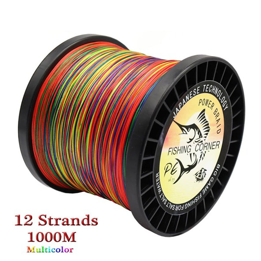 12 Strands Braided Fishing Lin - огляд і ціна Fishing Equipment Bundle