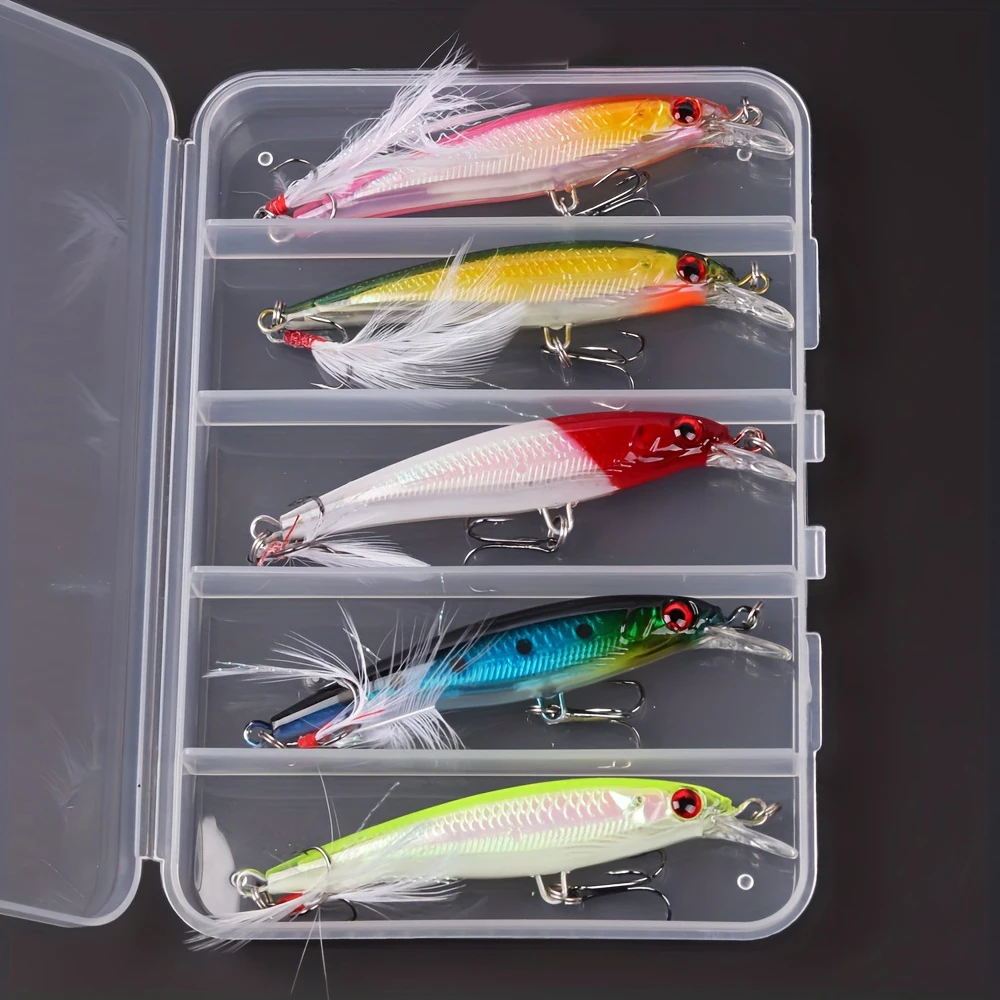 5pcs/box Laser 3D Eyes Bionic  - огляд і ціна Fishing Equipment Carp