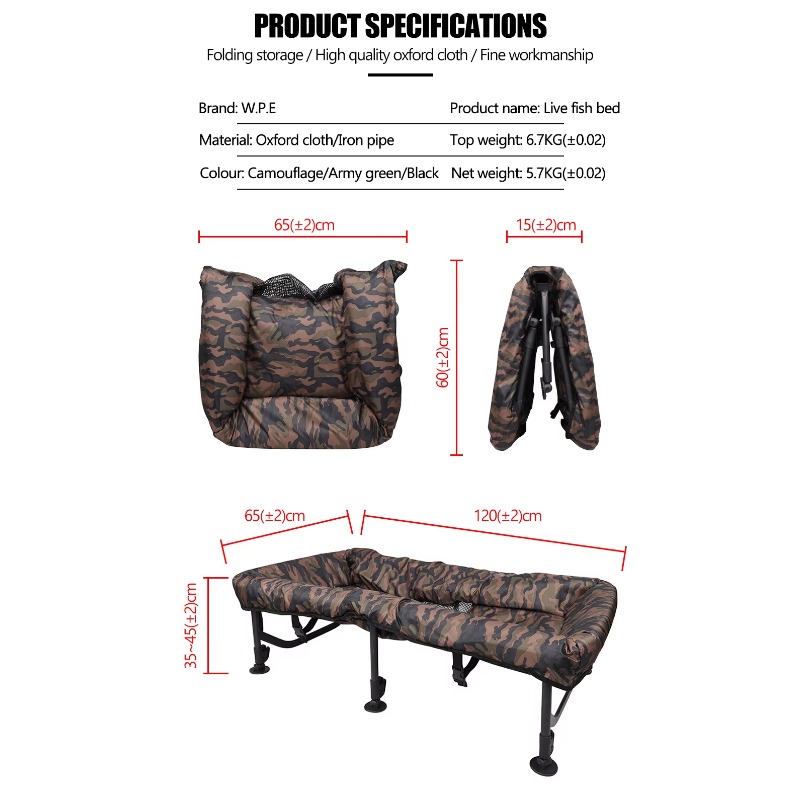 Oxford Cloth Steel Pipe 120cm  - огляд і ціна Fishing Equipment Carp