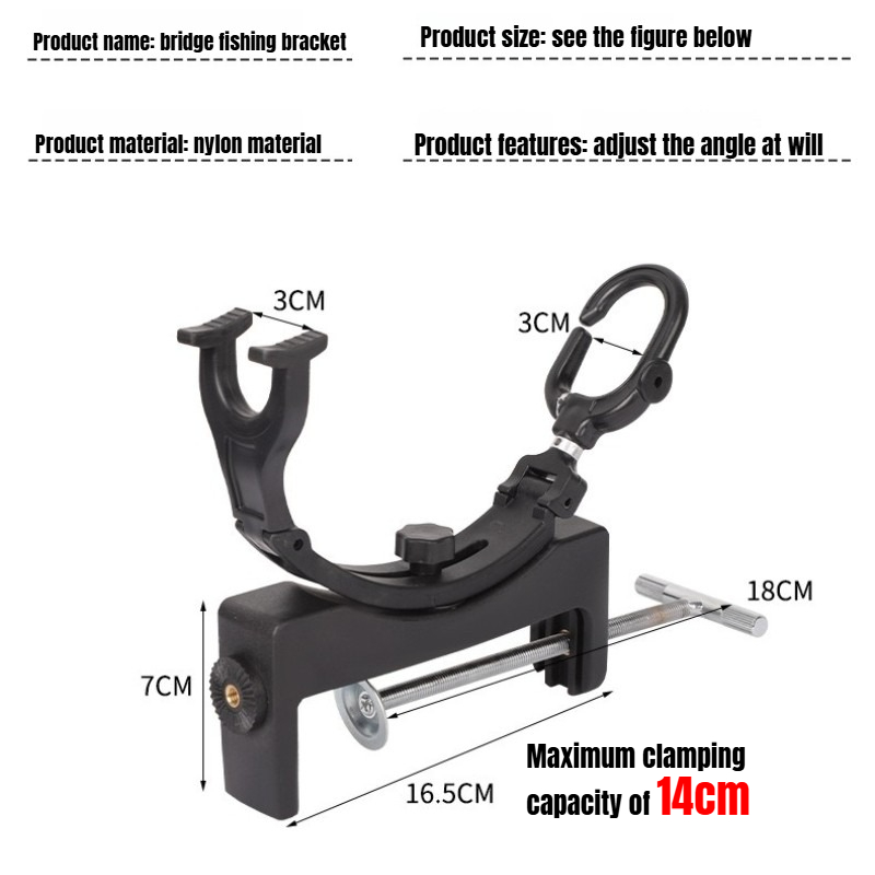 360° Rotating Adjustable Heavy - огляд і ціна Fishing Equipment Holder
