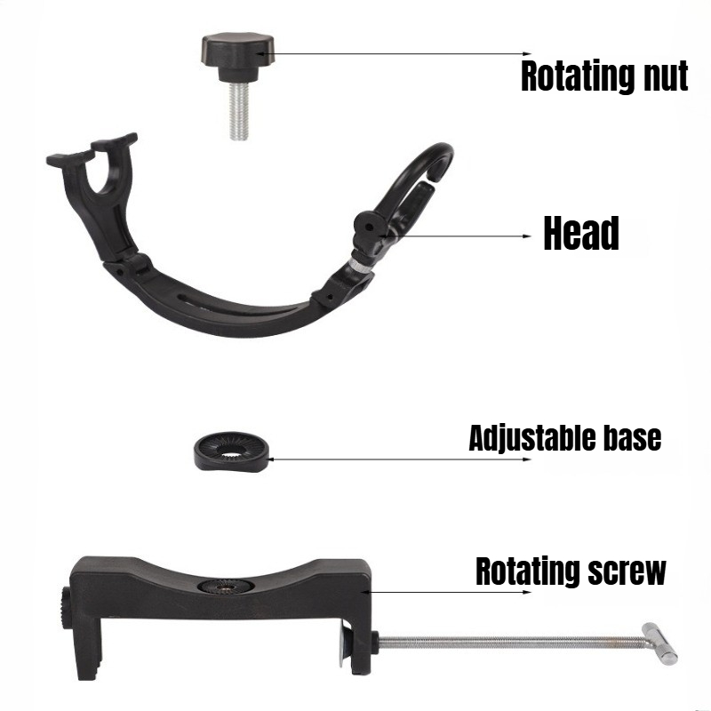 360° Rotating Adjustable Heavy - огляд і ціна Fishing Equipment Holder