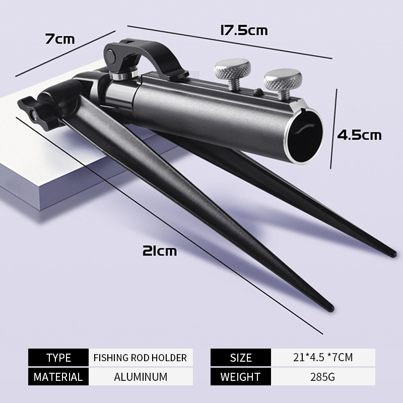 Shawto Aluminum Alloy Universa - огляд і ціна Fishing Equipment Holder