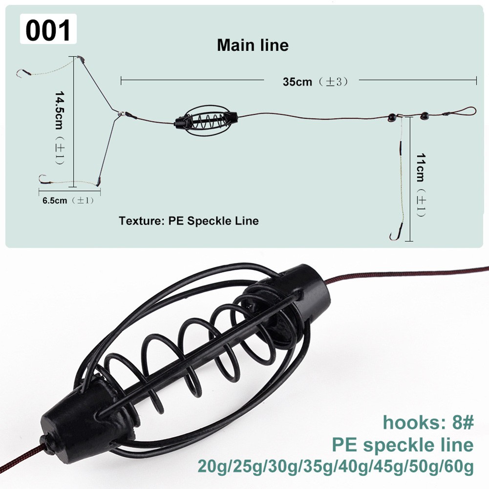 1PCS Carp Fishing Feeder Europ - огляд і ціна Fishing Equipment Carp