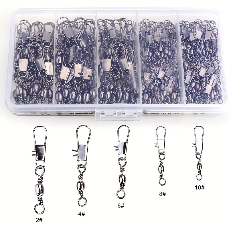 50/200pcs Barrel Snap Swivel F - огляд і ціна Ice Fishing Tip Up
